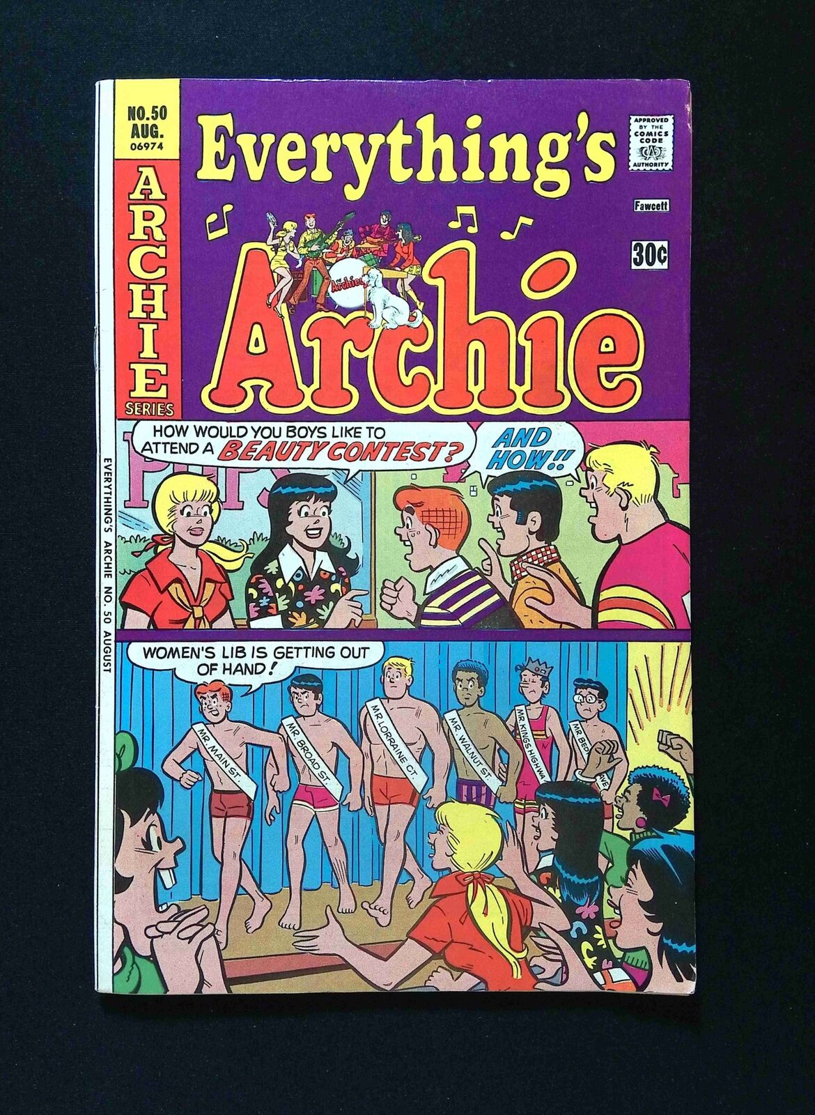 Everything's Archie #50 ARCHIE Comics 1976 FN
