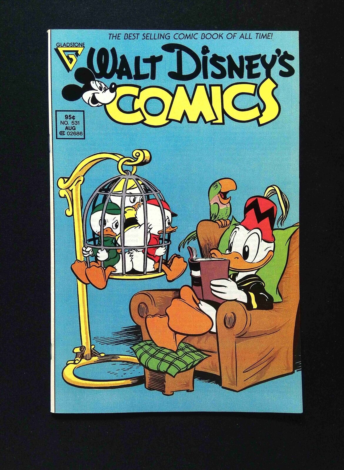 Walt Disney's Comics and Stories #531 DELL/GOLDE KEY Comics 1988 VF+