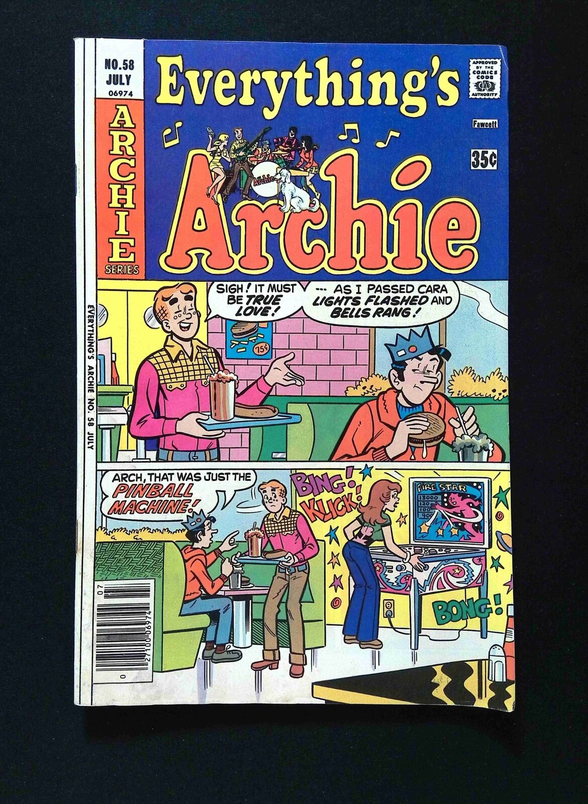 Everything's Archie #58 ARCHIE Comics 1977 FN NEWSSTAND