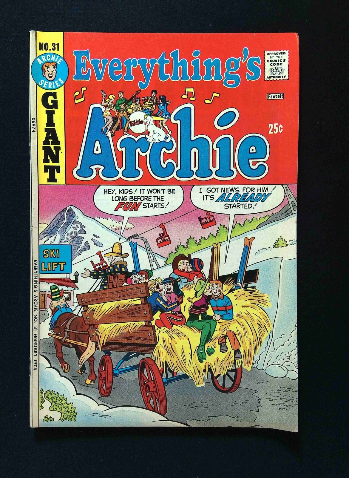 Everything's Archie #31 ARCHIE Comics 1974 FN