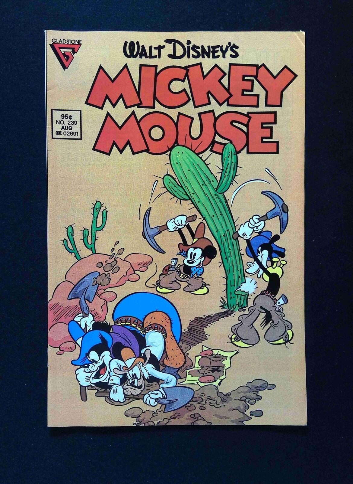 Mickey Mouse #239 DELL/GOLDE KEY Comics 1988 VF-