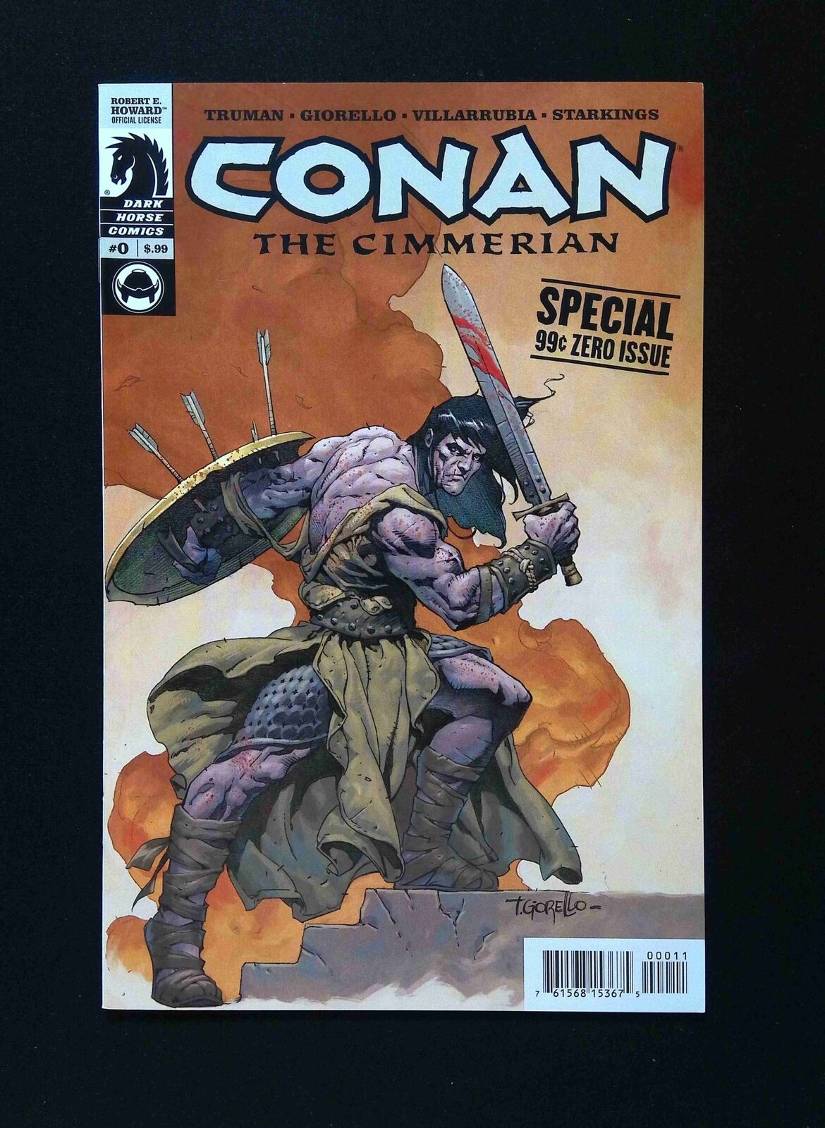 Conan the Cimmerian #0 DARK HORSE Comics 2008 NM