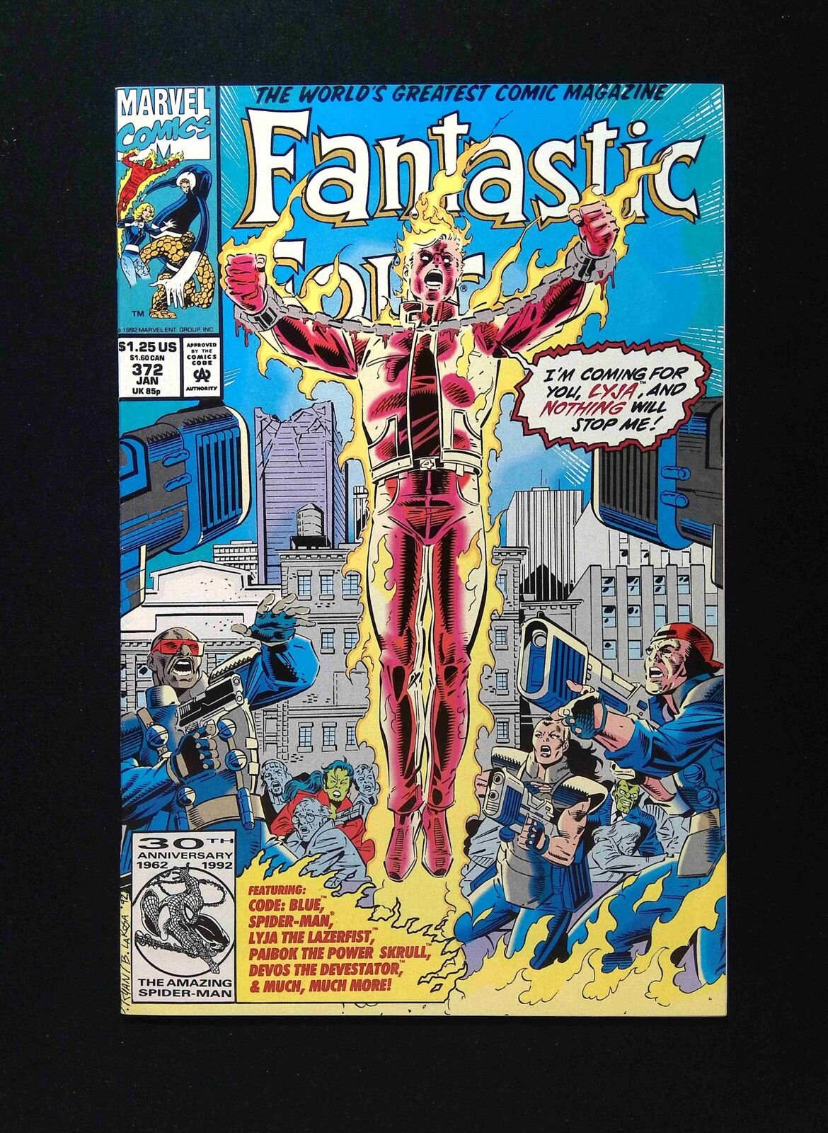 Fantastic Four #372 MARVEL Comics 1993 VF+
