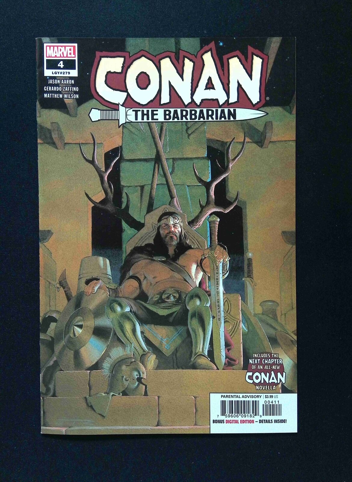 Conan the Barbarian #4 MARVEL Comics 2019 VF+