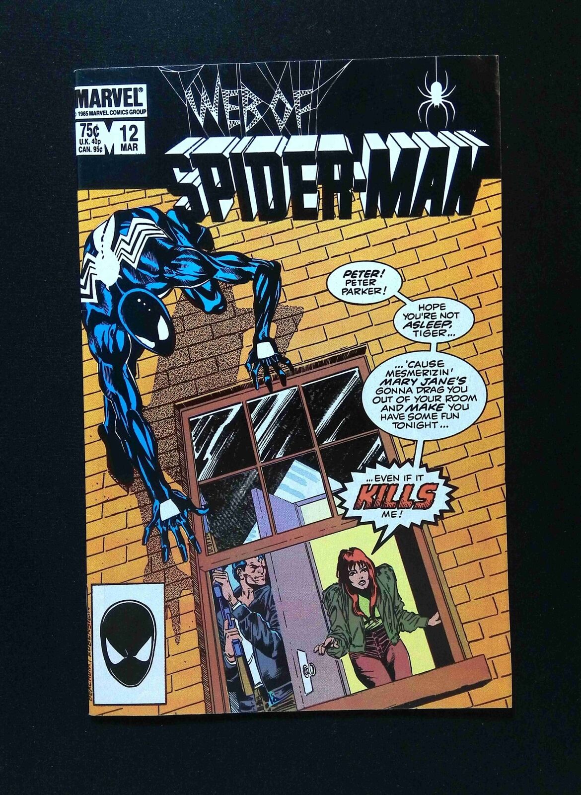 Web of Spider-Man #12 MARVEL Comics 1986 VF