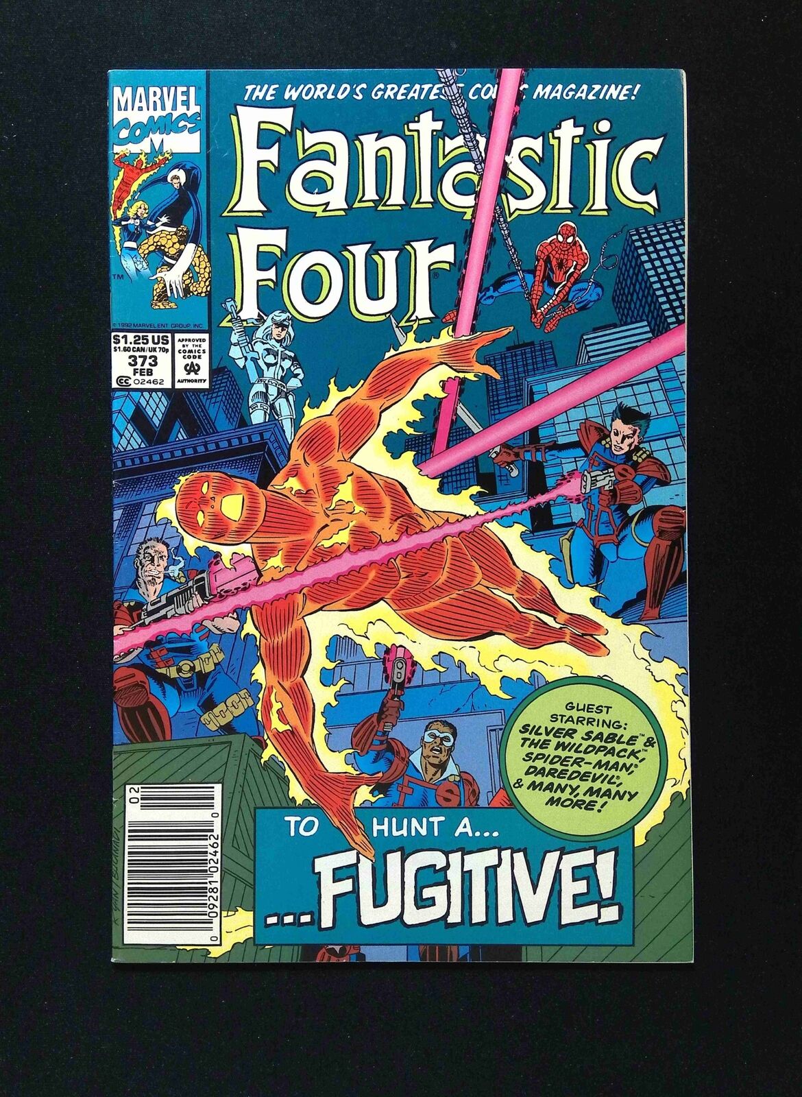 Fantastic Four #373 MARVEL Comics 1993 VF- NEWSSTAND