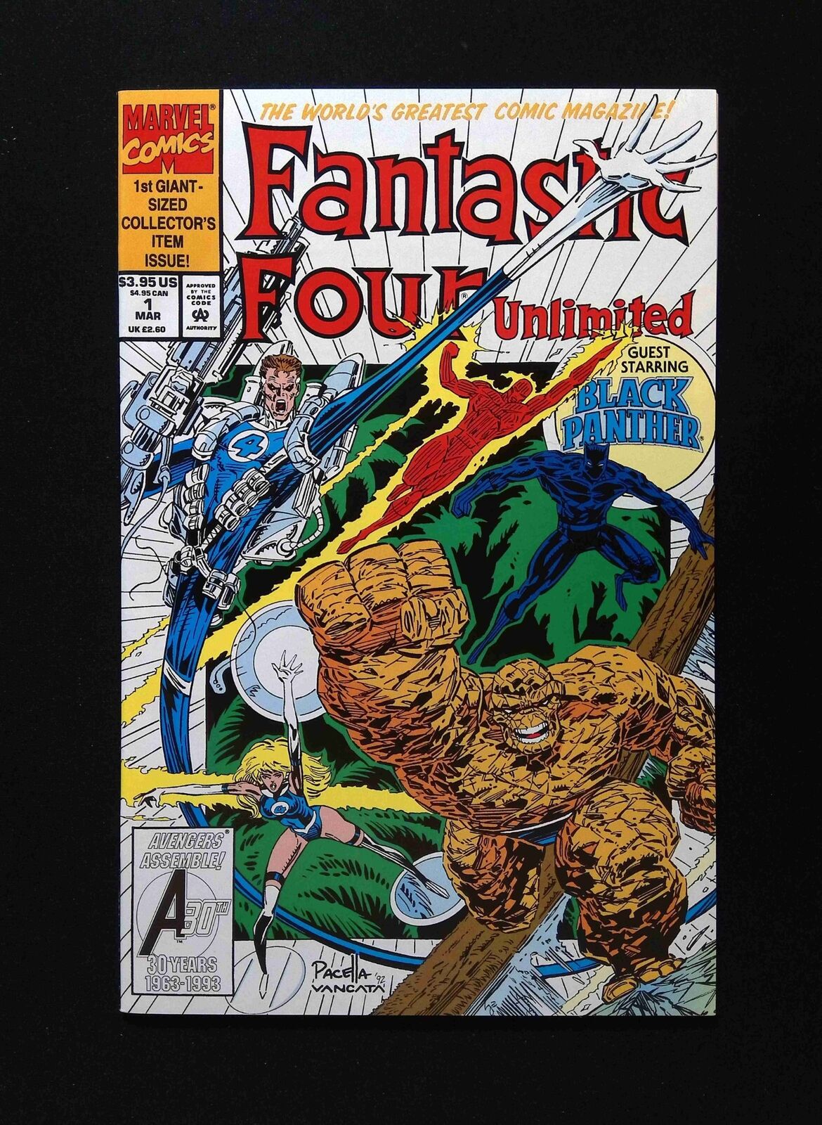 Fantastic Four Unlimited #1 MARVEL Comics 1993 NM