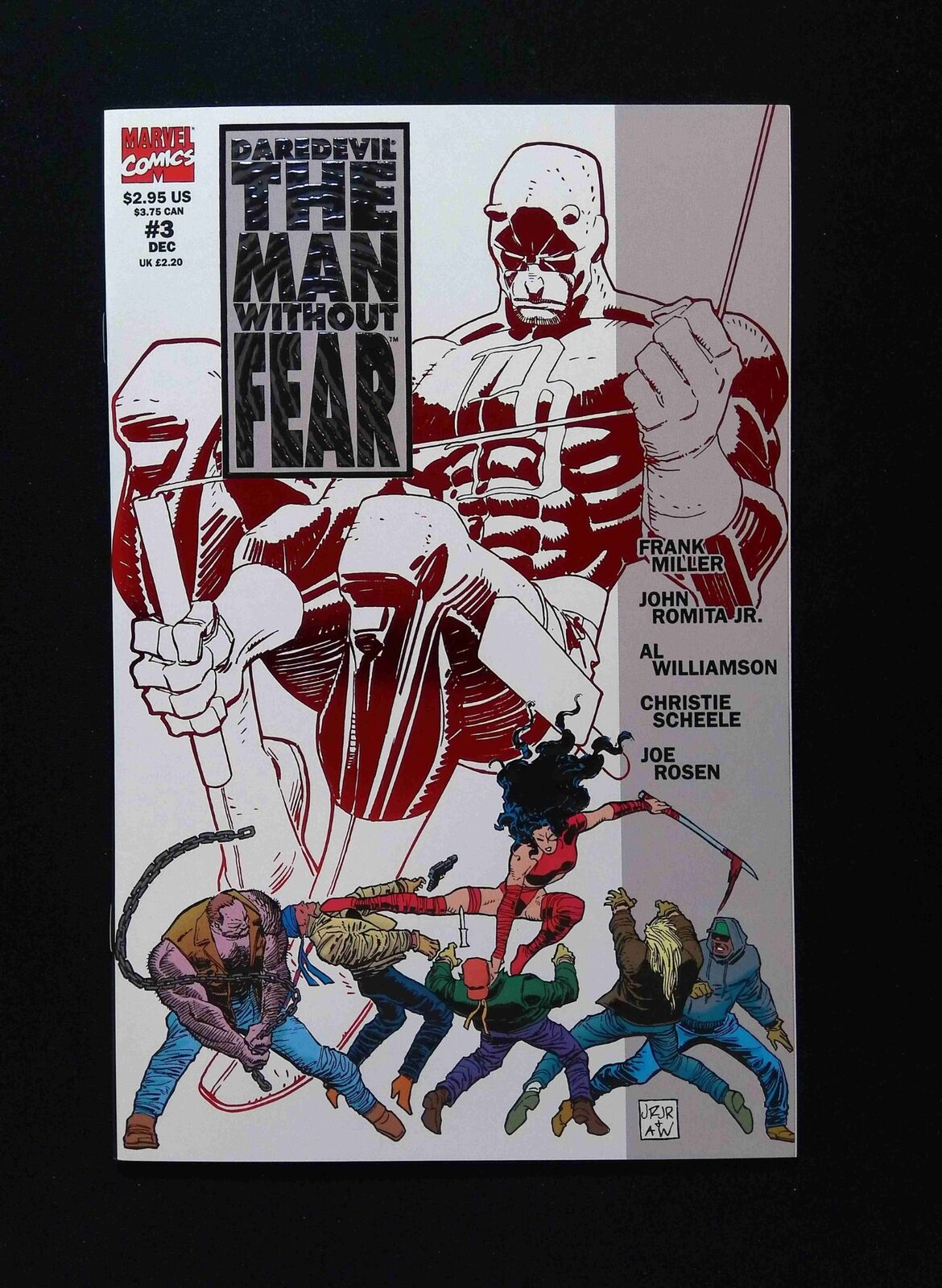 Daredevil the Man without Fear #3 MARVEL Comics 1993 NM+