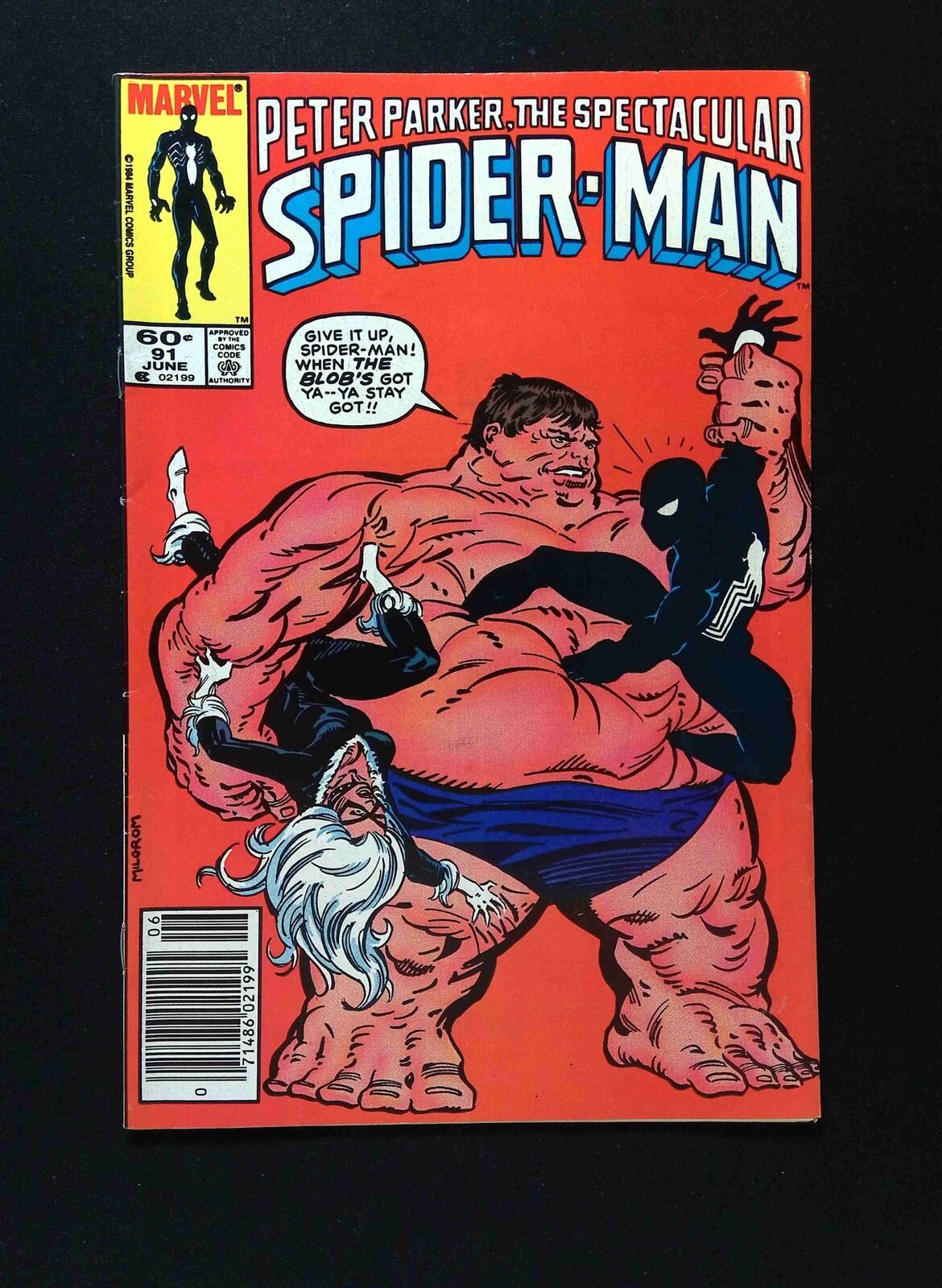 Spectacular Spider-Man #91 MARVEL Comics 1984 FN+ NEWSSTAND