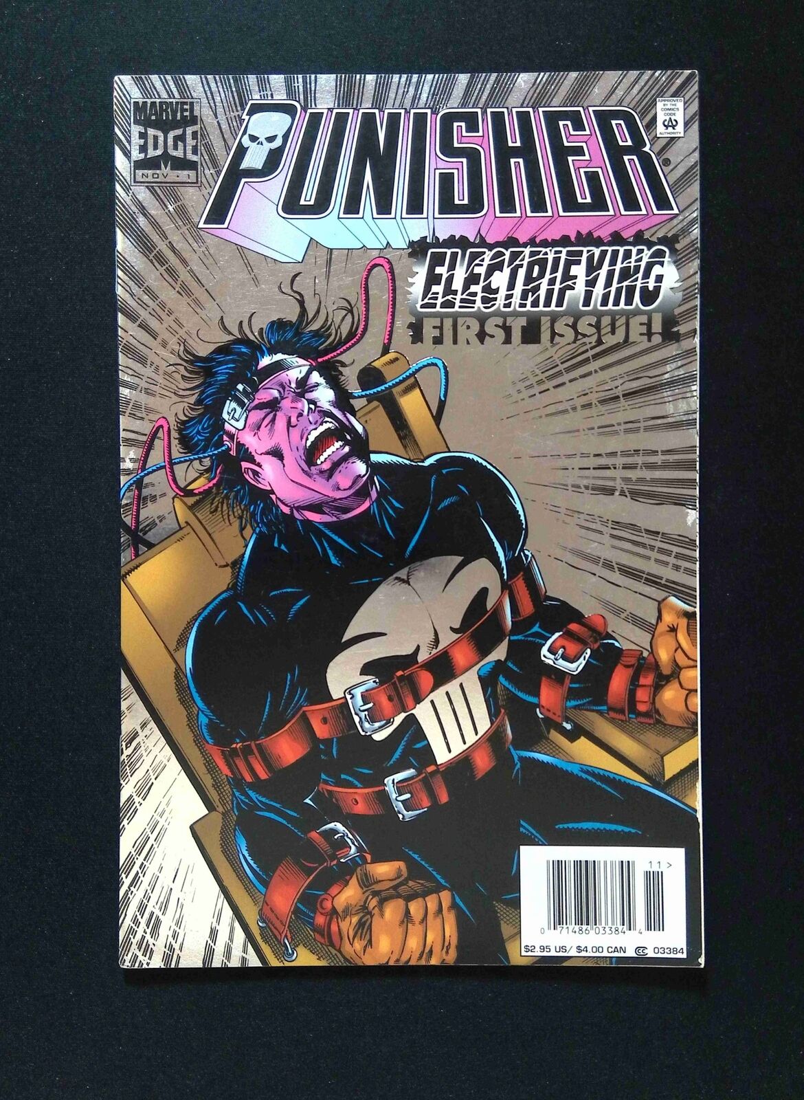 Punisher #1 (3RD SERIES) MARVEL Comics 1995 VF+ NEWSSTAND