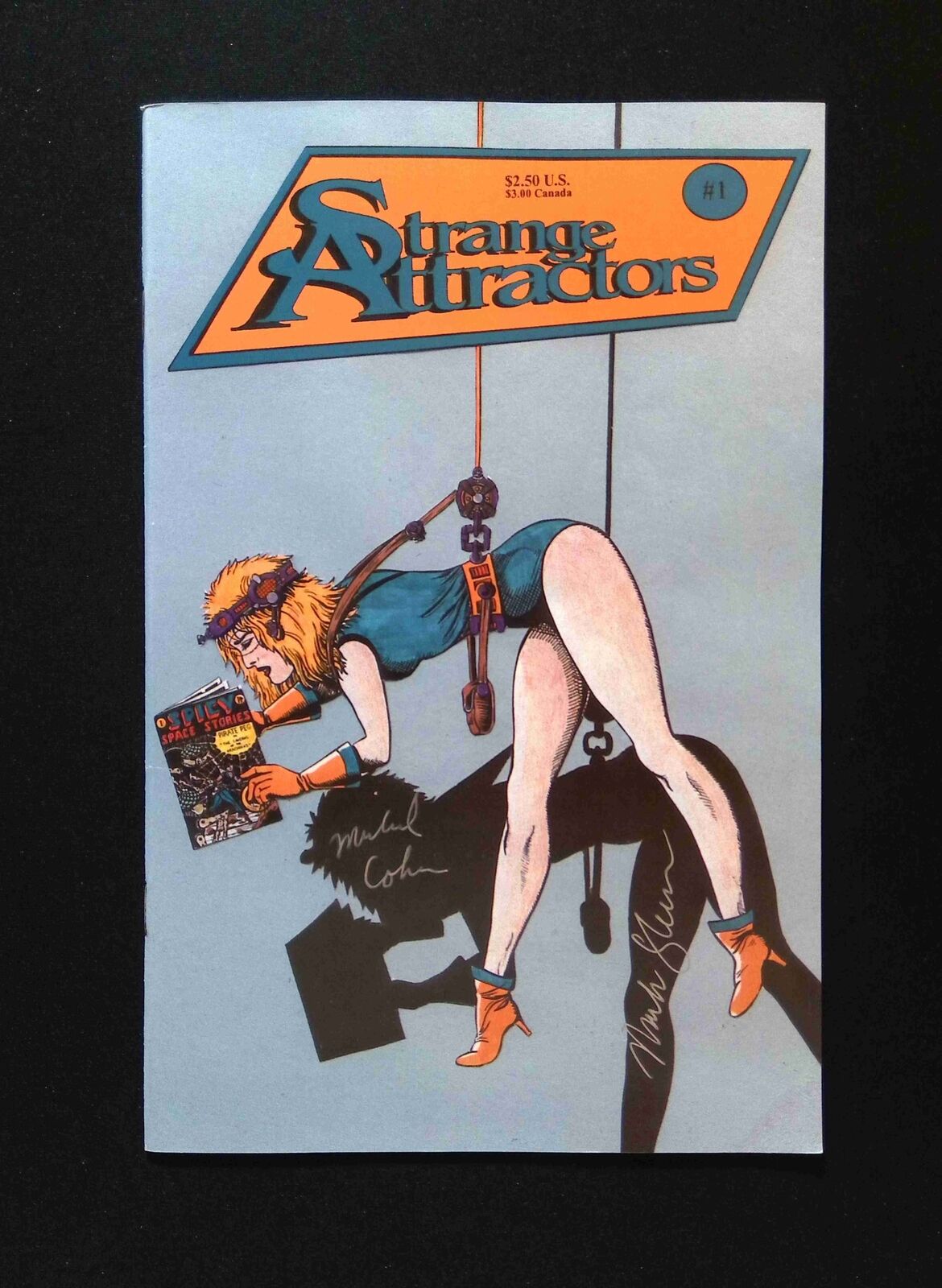 Strange Attractors #1 RETROGRAPHIX Comics 1993 VF/NM SIGNED BY COHEN & SHERMAN