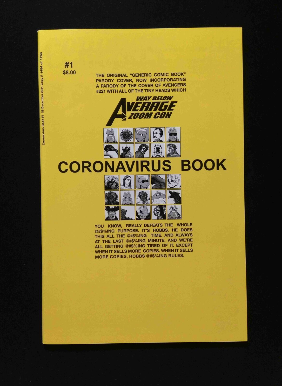 Coronavirus Book #1 AARDVARK-VANAHEIM Comics 2022 NM+