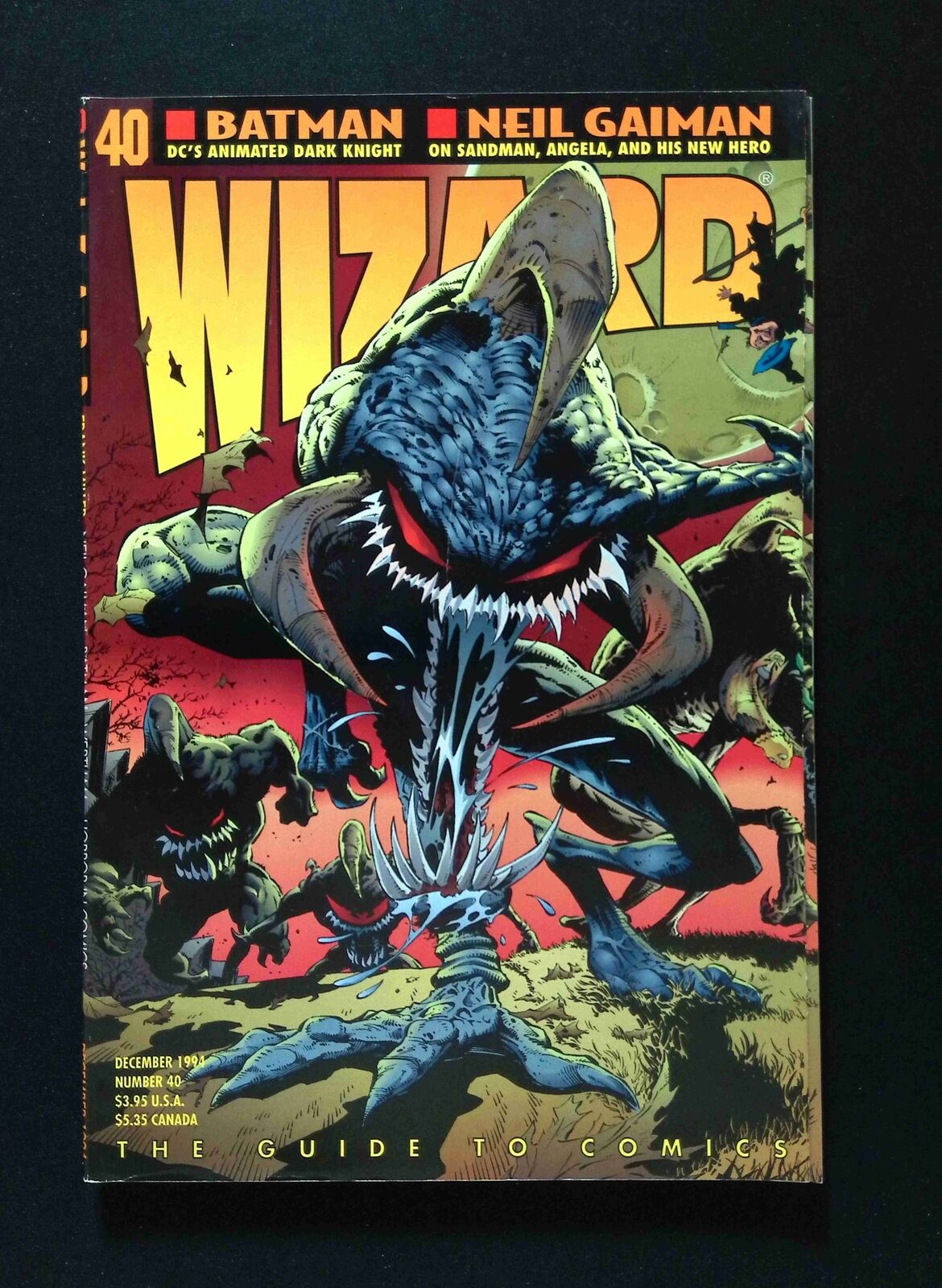 Wizard the Comics Magazine #40BU WIZARD Comics 1994 VF+ VARIANT COVER