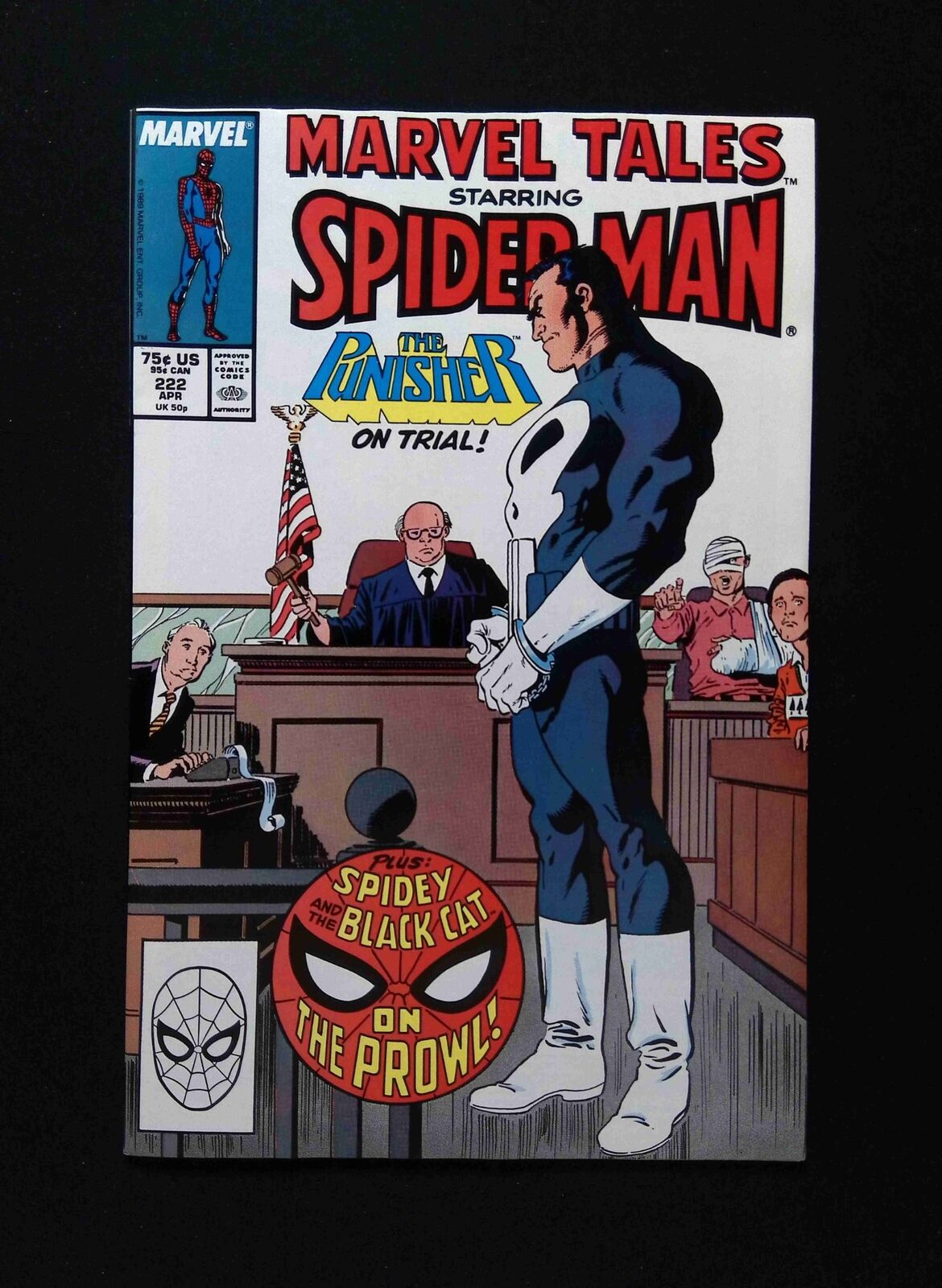 Marvel Tales #222 MARVEL Comics 1989 FN/VF VARIANT COVER