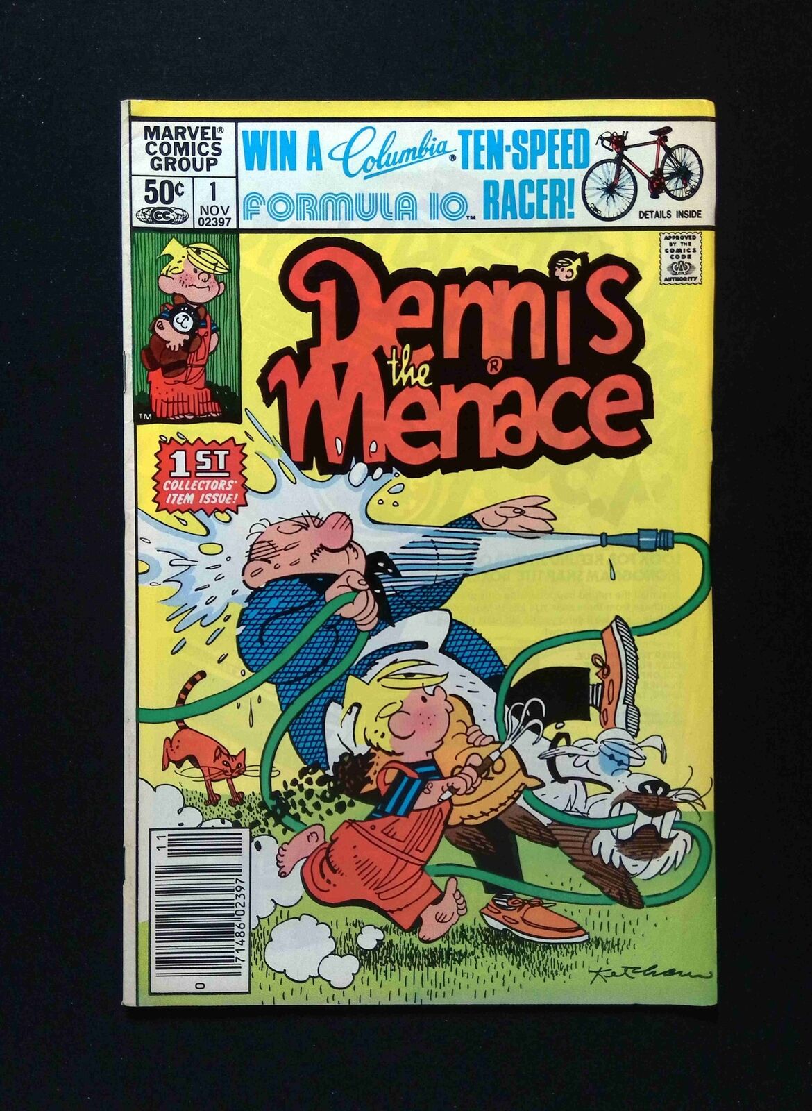 Dennis the Menace #1 MARVEL Comics 1981 FN/VF NEWSSTAND