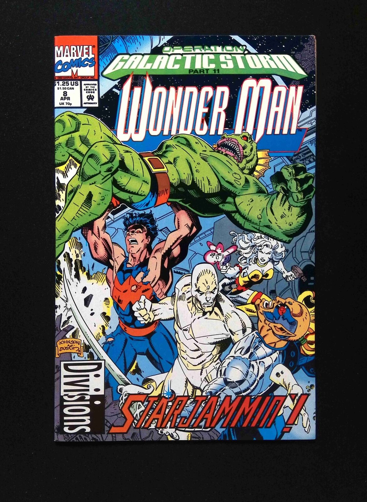 Wonder Man #8 MARVEL Comics 1992 VF+