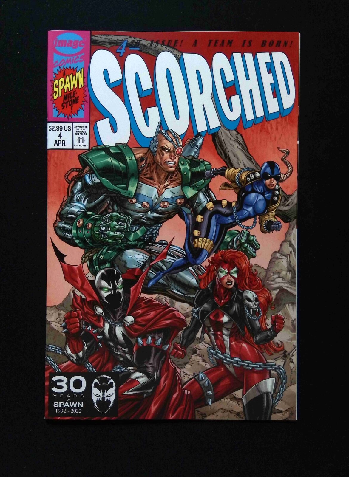 Spawn The Scorched #4B IMAGE Comics 2022 NM+ MCFARLANE VARIANT