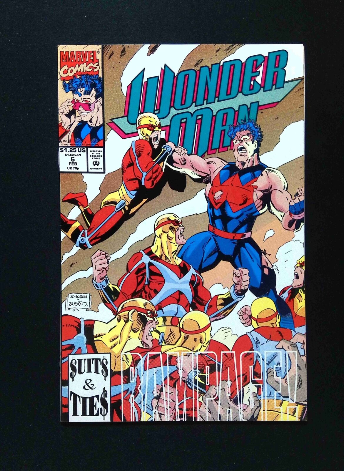 Wonder Man #6 MARVEL Comics 1992 NM-