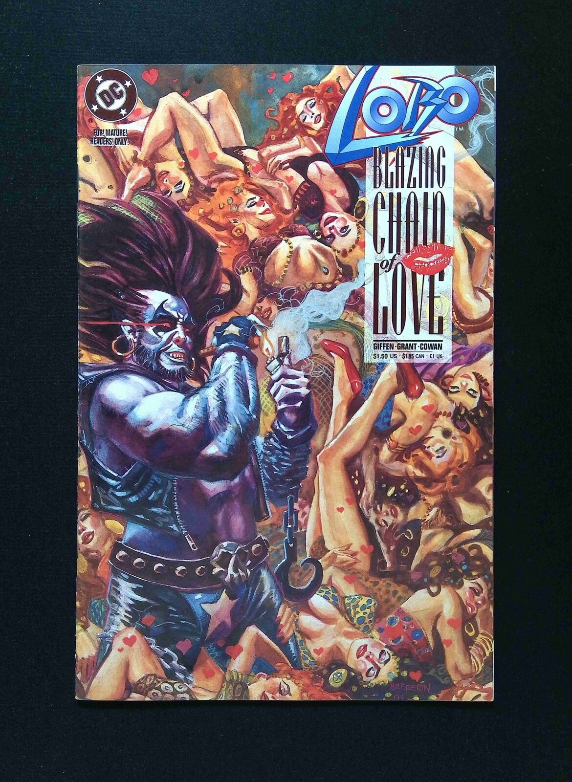 Lobo Blazing Chain of Love #1 DC Comics 1992 VF+