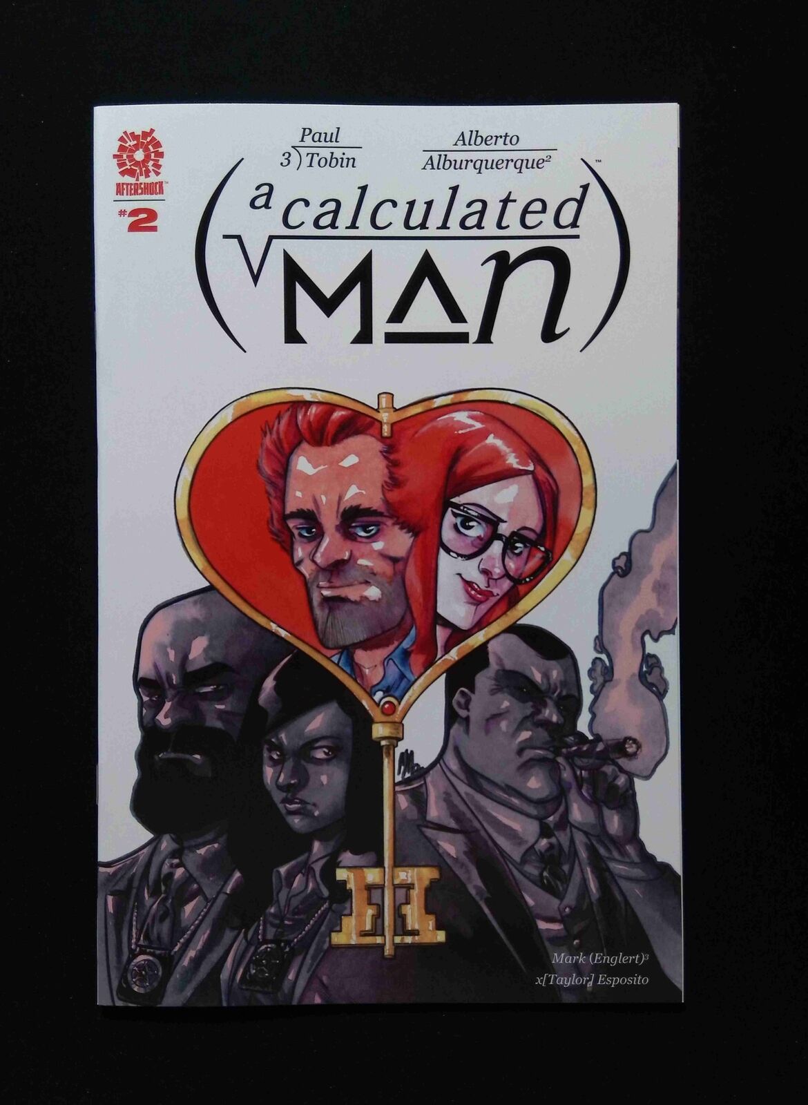 A Calculated Man #2 AFTERSHOCK Comics 2022 NM+