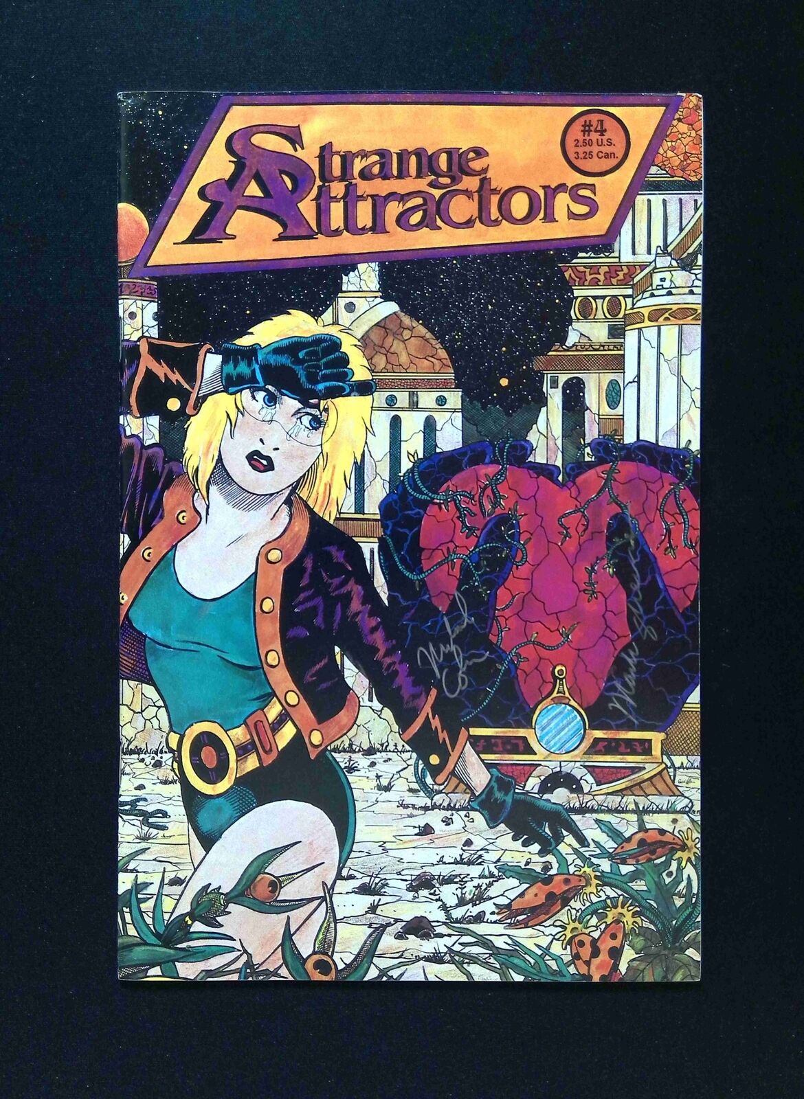 Strange Attractors #4 RETROGRAPHIX Comics 1994 VF/NM SIGNED BY COHEN & SHERMAN