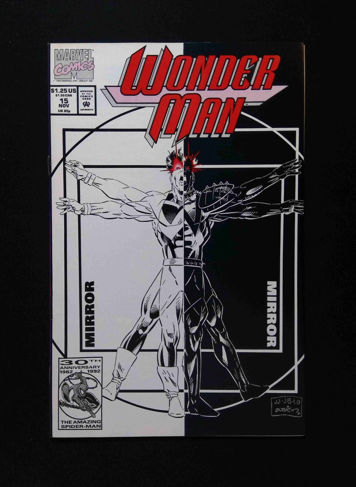 Wonder Man #15 MARVEL Comics 1992 VF+