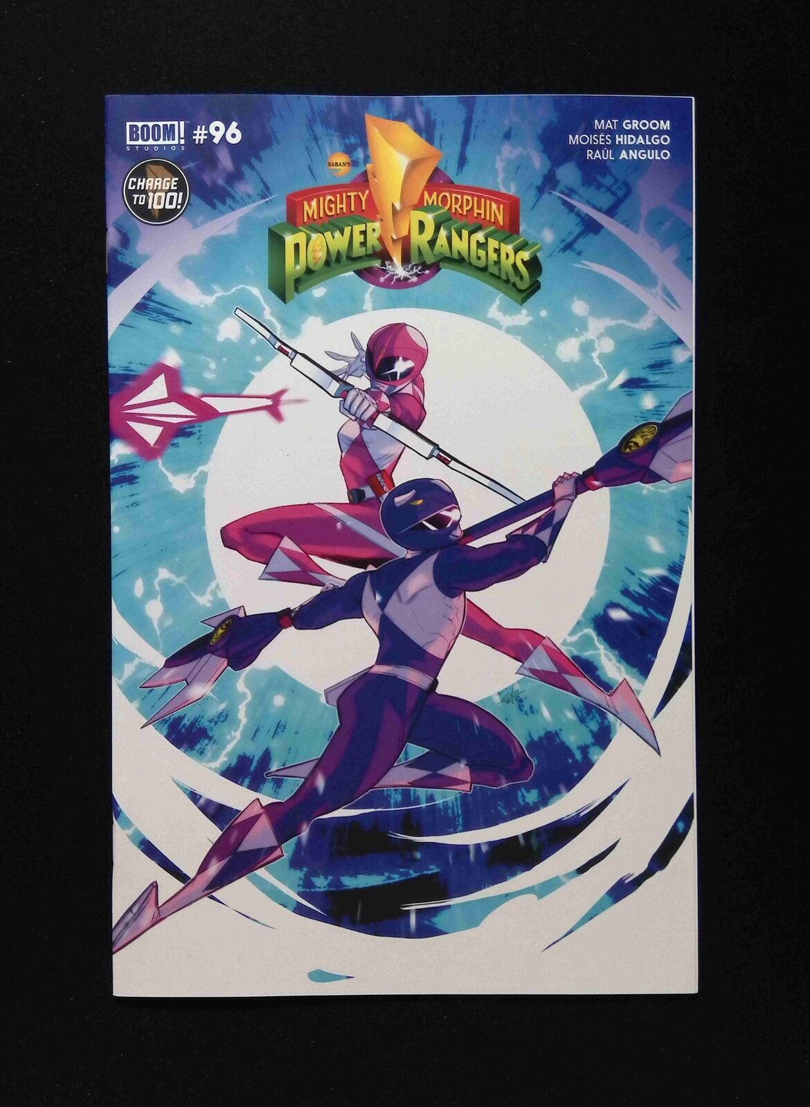 Mighty Morphin #21B BOOM STUDIOS Comics 2022 NM+ CARLINI VARIANT