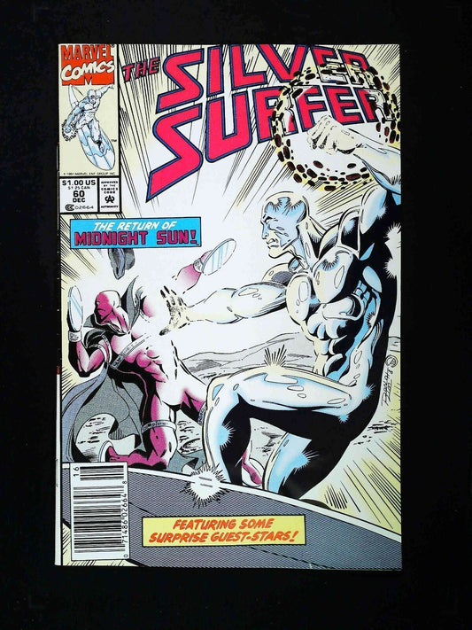 Silver Surfer #60 (2Nd Series) Marvel Comics 1991 Vf+ Newsstand