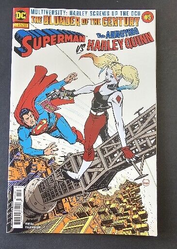 Multiversity Harley Screws Up The DCU #5 1:25 Johnson Variant 9.8 CGC Candidate