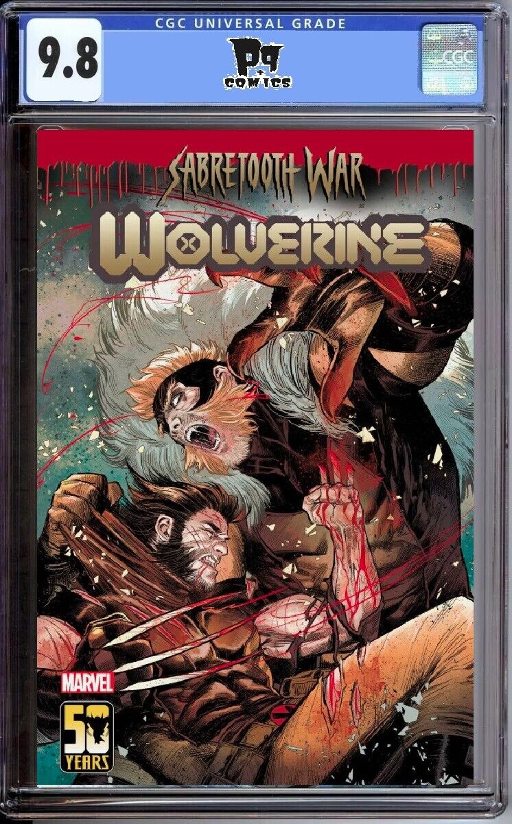 WOLVERINE #50 MARVEL 2024 MARCO CHECCHETTO VARIANT CGC 9.8 NM/MT PRESALE