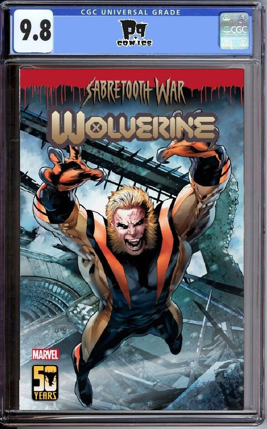 WOLVERINE #50 MARVEL 2024 GREG LAND VARIANT CGC 9.8 PRESALE