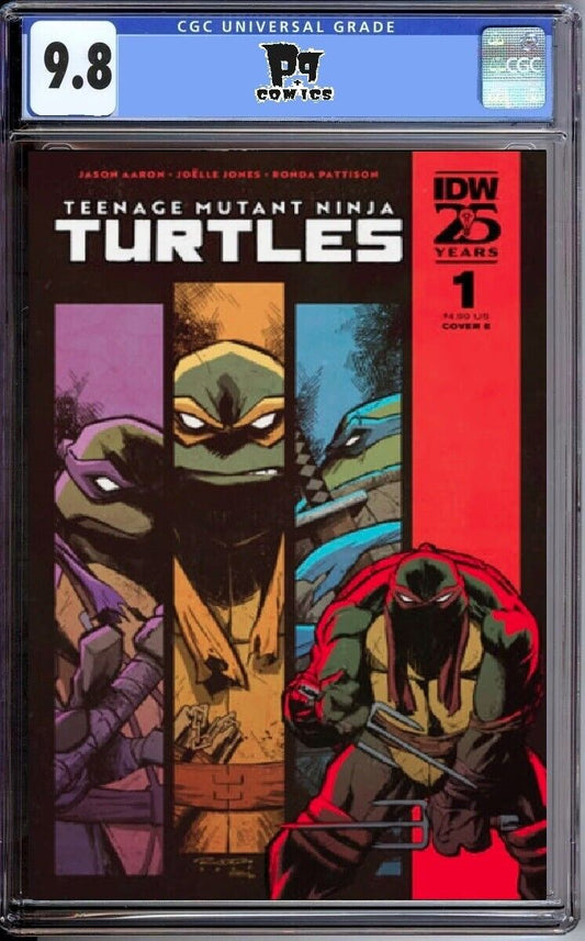 TEENAGE MUTANT NINJA TURTLES #1 IDW CVR E RANDOLPH VARIANT 2024 CGC 9.8 PRESALE