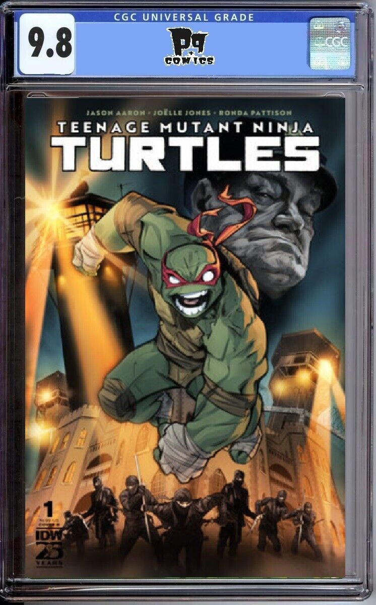 TEENAGE MUTANT NINJA TURTLES #1 IDW CVR B JONE VARIANT 2024 CGC 9.8 PRESALE