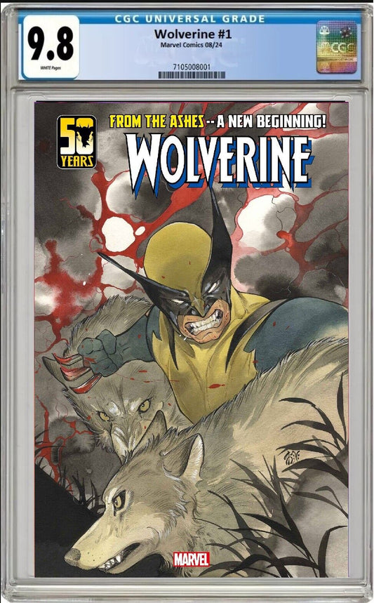 WOLVERINE #1 MARVEL 2024 PEACH MOMOKO VARIANT CGC 9.8 NM/MT PRESALE