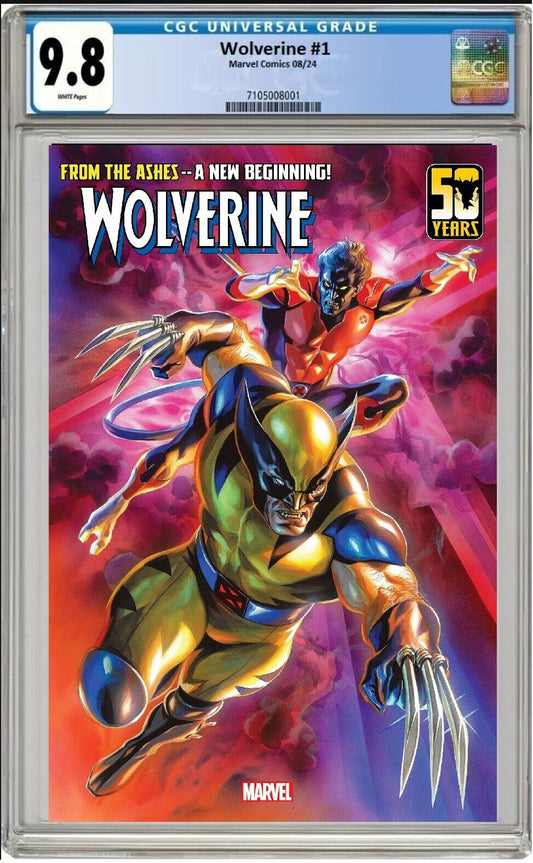 WOLVERINE #1 MARVEL 2024 FELIPE MASSAFERA VARIANT CGC 9.8 NM/MT PRESALE