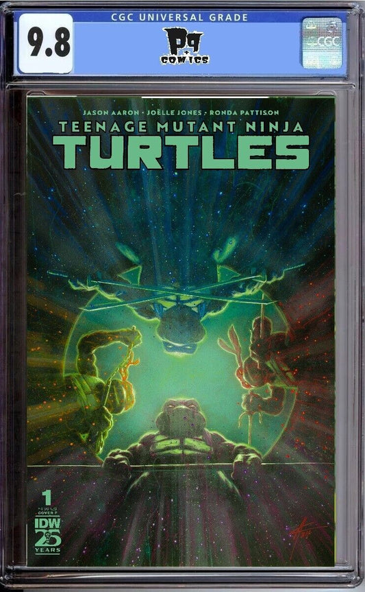 TEENAGE MUTANT NINJA TURTLES #1 IDW CVR F CAMPBELL VARIANT 2024 CGC 9.8 PRESALE