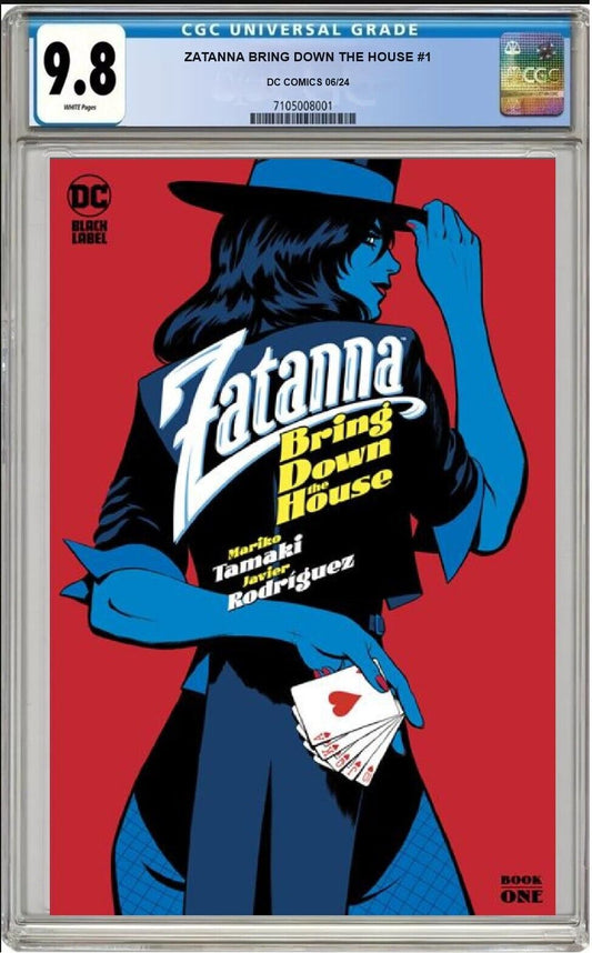 ZATANNA BRING DOWN THE HOUSE #1 CVR A DC COMICS RODRIGUEZ 2024 CGC 9.8 PRESALE