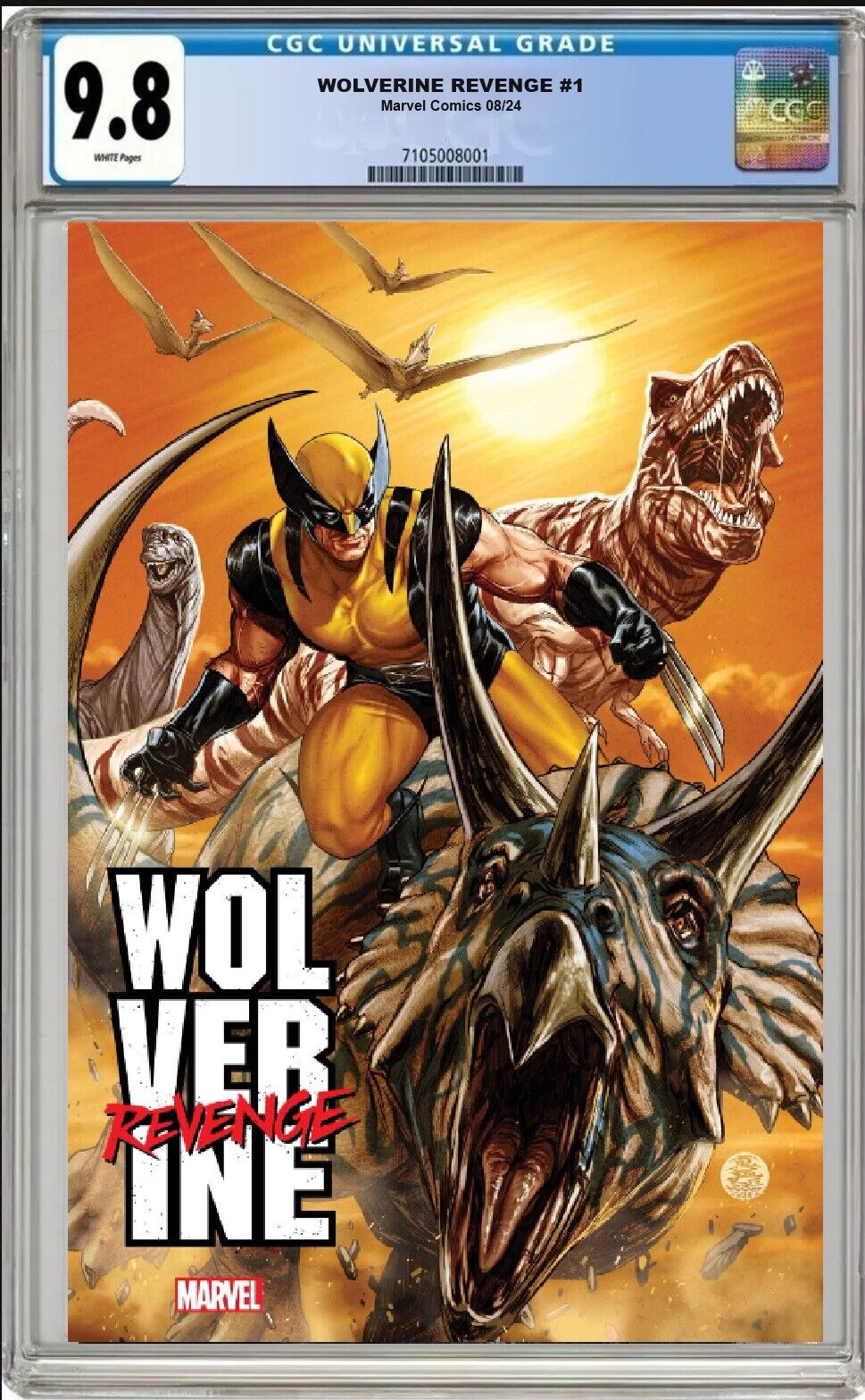 WOLVERINE REVENGE #1 MARVEL MARK BROOKS VARIANT 2024 CGC 9.8 NM/MT PRESALE