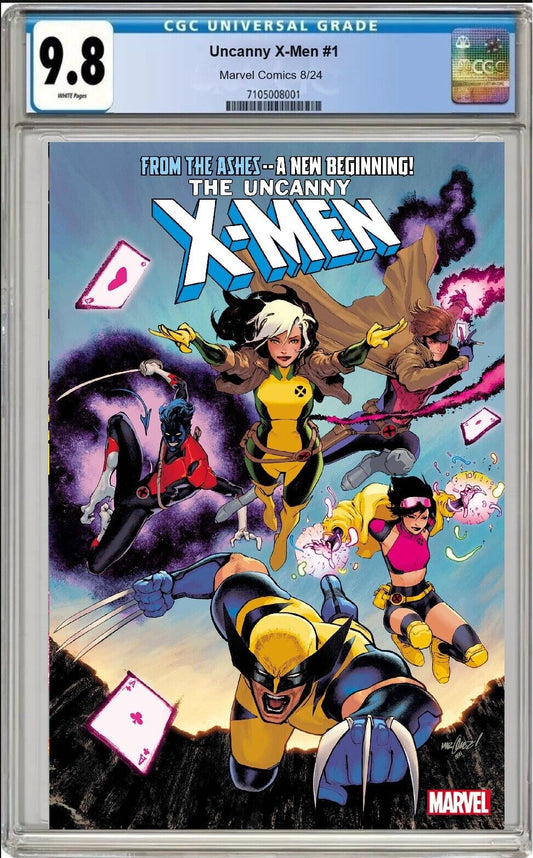 UNCANNY X-MEN #1 MARVEL DAVID MARQUEZ VARIANT 2024 CGC 9.8 NM/MT PRESALE