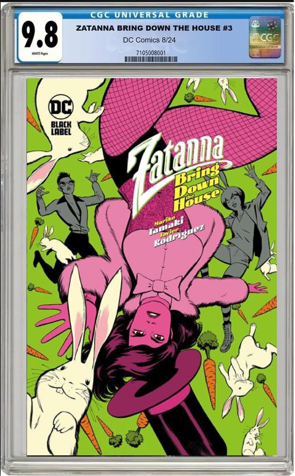 ZATANNA BRING DOWN THE HOUSE #3 CVR A JAVIER RODRIGUEZ 2024 CGC 9.8 PRESALE