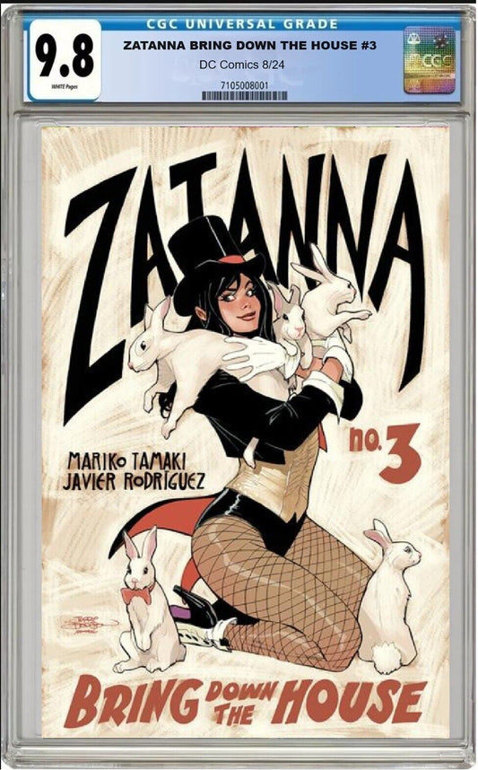 ZATANNA BRING DOWN THE HOUSE #3 CVR B TERRY DODSON VARIANT 2024 CGC 9.8 PRESALE