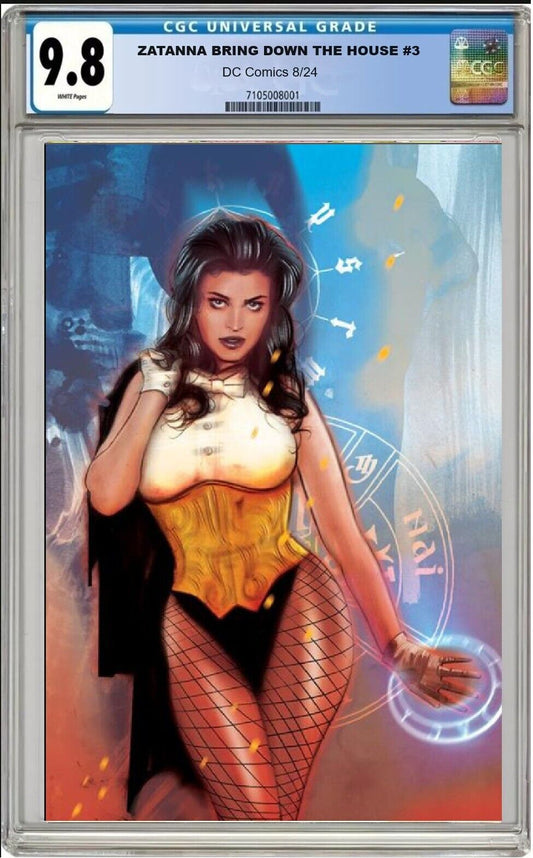 ZATANNA BRING DOWN THE HOUSE #3 CVR C TULA LOTAY VARIANT 2024 CGC 9.8 PRESALE