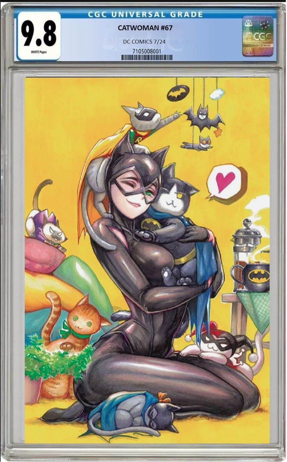 CATWOMAN #67 CVR B RACHTA LIN VARIANT 2024 CGC 9.8 PRESALE