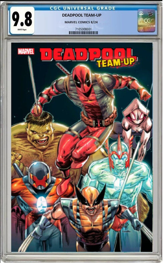 DEADPOOL TEAM-UP #1 MARVEL 2024 ROB LIEFELD CVR A CGC 9.8 NM/MT PRESALE