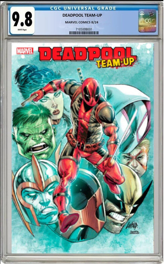 DEADPOOL TEAM-UP #1 MARVEL ROB LIEFELD FOIL VARIANT 2024 CGC 9.8 NM/MT PRESALE