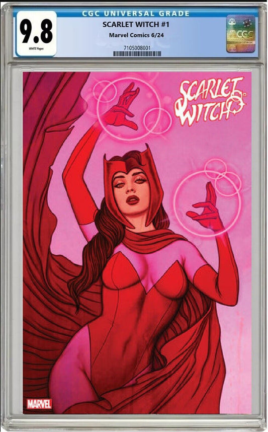 SCARLET WITCH #1 MARVEL JENNY FRISON VARIANT 2024 CGC 9.8 NM/MT KEY PRESALE