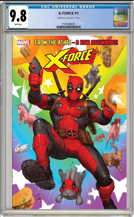 X-FORCE #1 MARVEL 2024 DAVID NAKAYAMA FOIL VARIANT CGC 9.8 NM/MT PRESALE