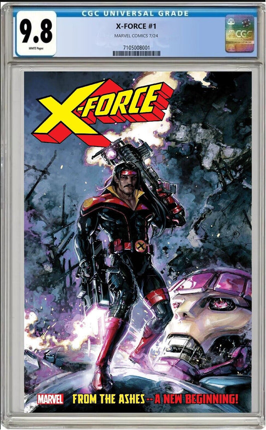 X-FORCE #1 MARVEL 2024 CLAYTON CRAIN FORGE VARIANT CGC 9.8 NM/MT PRESALE