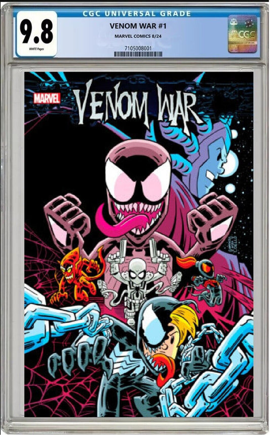 VENOM WAR #1 MARVEL 2024  VARIANT CHRIS GIARRUSSO CGC 9.8 NM/MT PRESALE