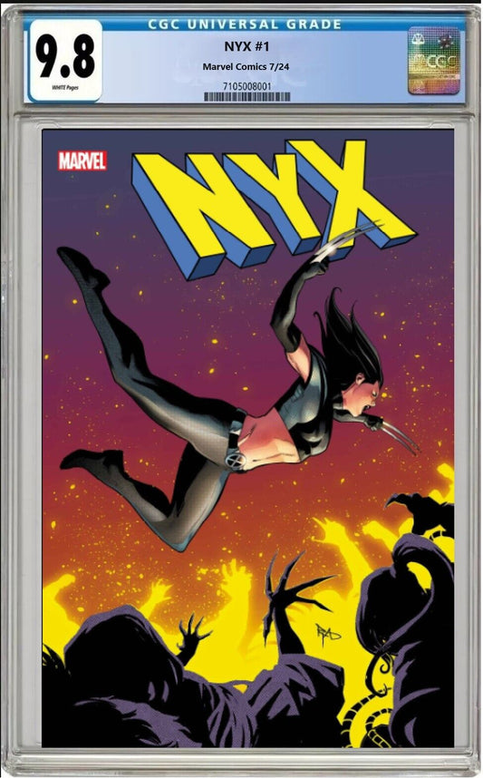 NYX #1 MARVEL 2024 ROGE ANTONIO VARIANT CGC 9.8 NM/MT PRESALE